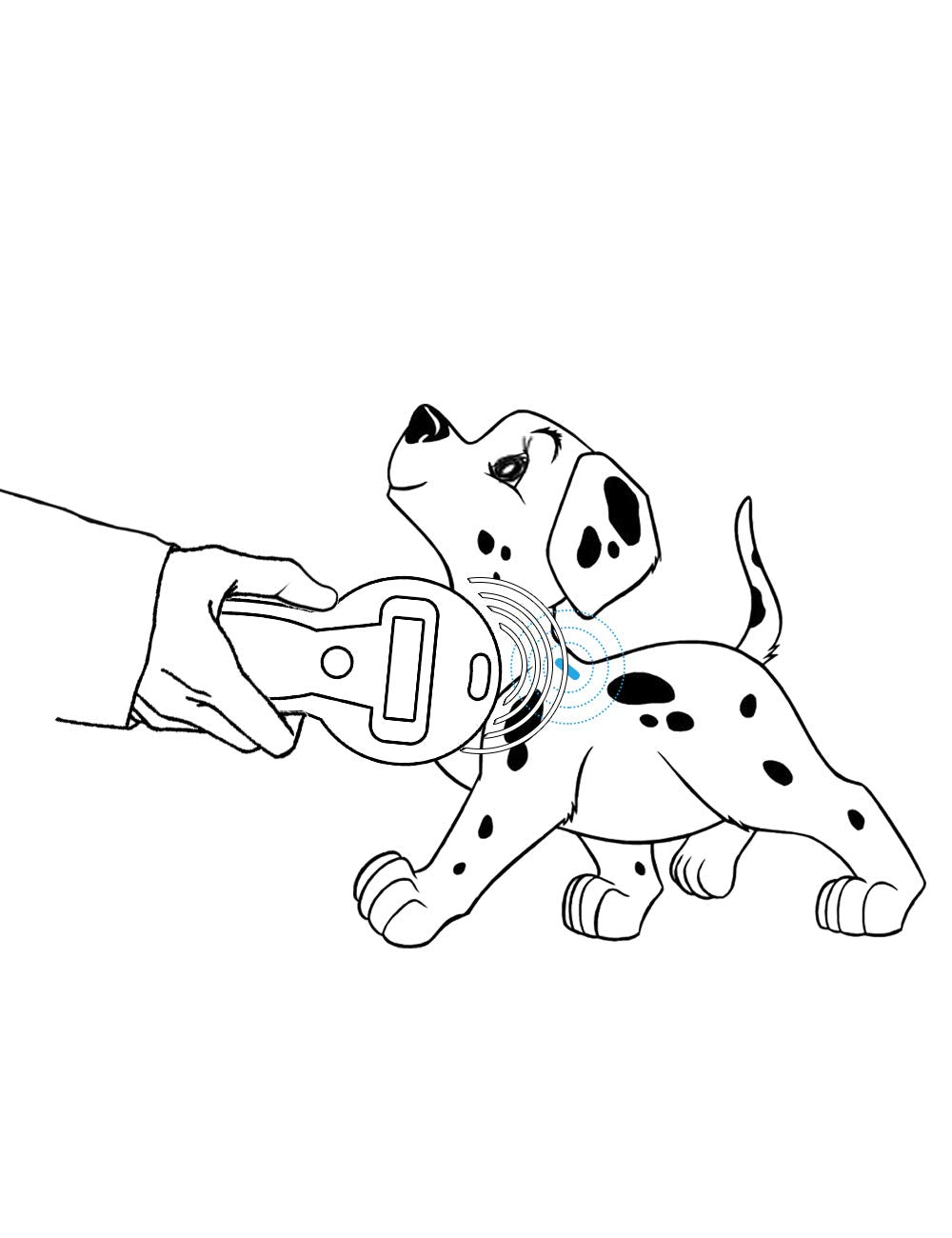 Pet Microchip Scanner Supporting 10 Digit Chips and 15 Digit Chips,Stores up to 8000 Data Records