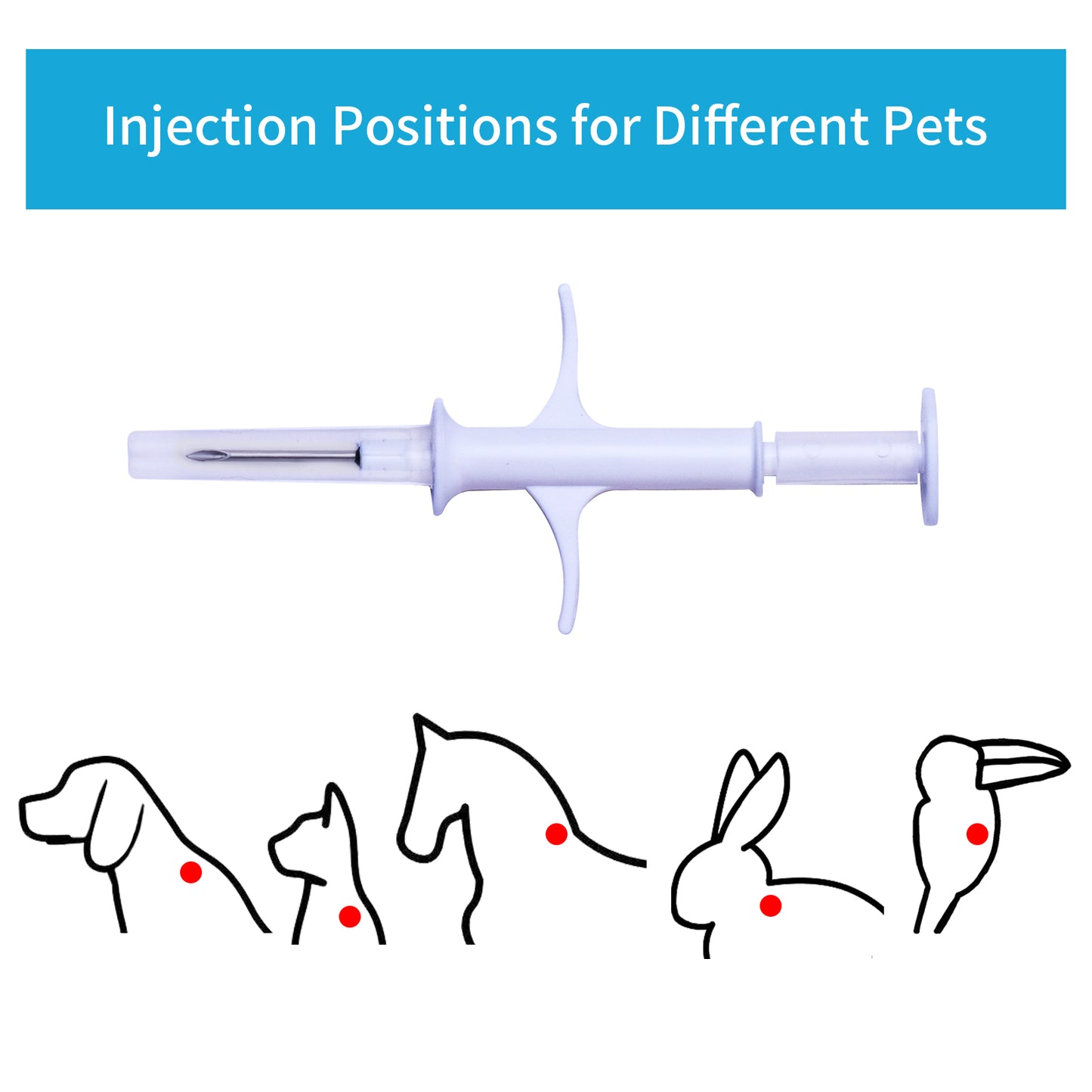 20 Pack Dog Microchip Implants – 1.25x7mm FDX-B ISO 11784/11785 RFID For Pets/Cats, ISENVO